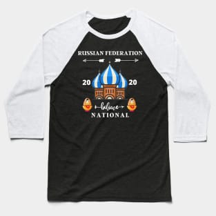 RUSSIA 2020 Baseball T-Shirt
